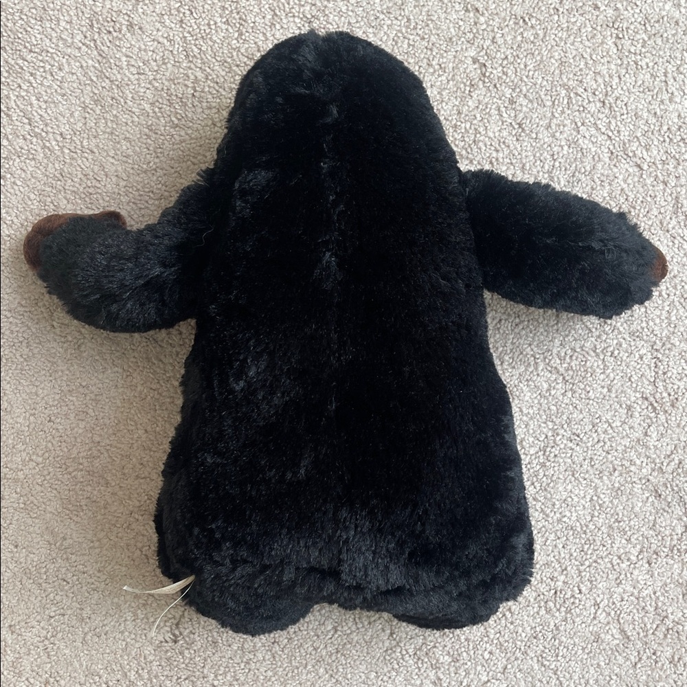 Adorable Black and Brown Gorilla Plush - Picture 3 of 5